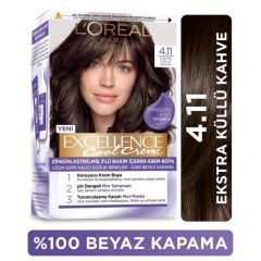 L’Oréal Paris Excellence Cool Creme Saç Boyası 4.11 - Ekstra Küllü Kahve