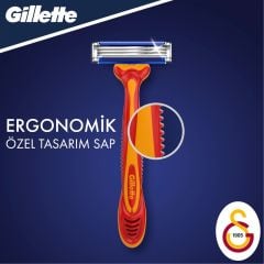 Gillette Blue3 6'lı Galatasaray Taraftar Paketi