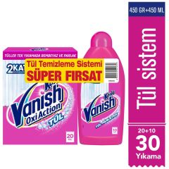 Vanish Kosla Tül Toz 450 gr + Tül Parlatıcı 450 ml