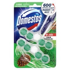 Domestos WC Blok 5'li Güç Tuvalet Bloğu Çam Ferahlığı 100 G