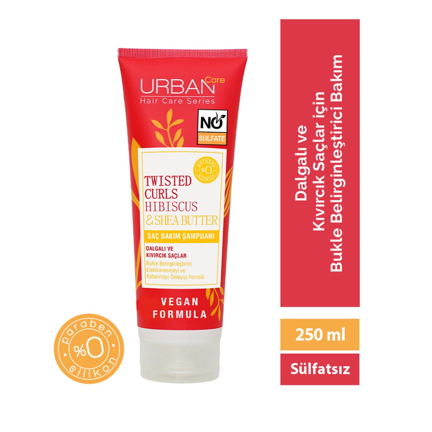 Urban Care Curl Hibiscus Sülfatsız Saç Bakım Şampuanı 250 ml