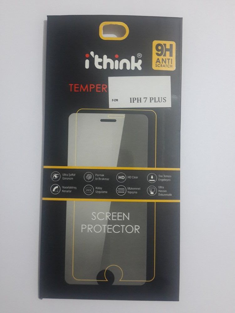 iPhone 7 Plus Temperli Kırılmaz Cam Ekran Koruyucu