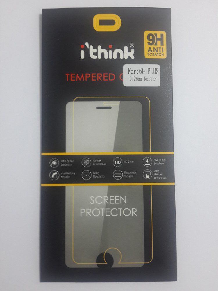 iPhone 6 Plus Temperli Kırılmaz Cam Ekran Koruyucu