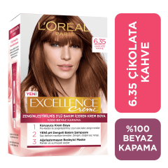 L'Oreal Paris Excellence Creme Saç Boyası 6.35 - Çikolata Kahve