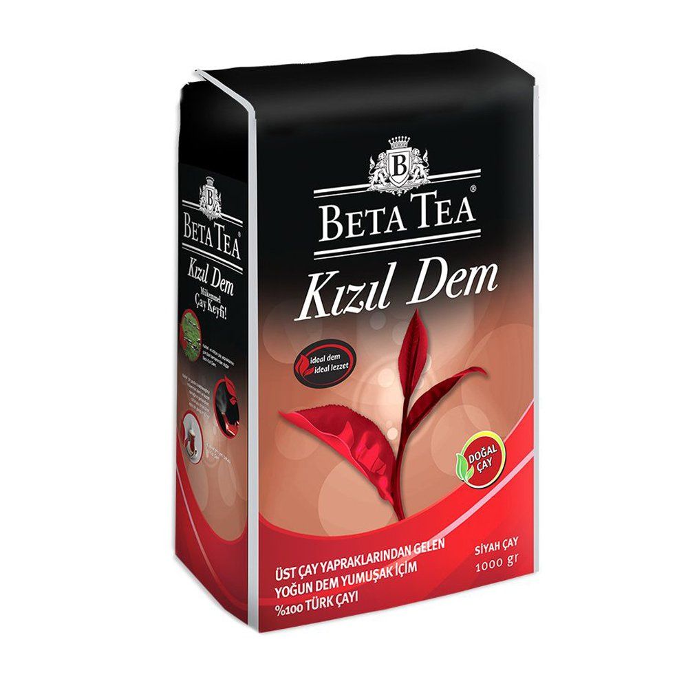 Beta Tea Demlik Dökme Çay Kızıl Dem 1000 gr.