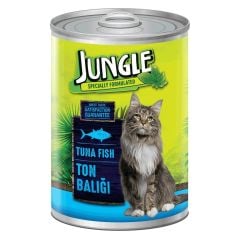 Jungle Ton Balıklı Konserve Kedi Maması 415 gr