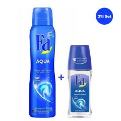 Fa Aqua Aquatic Fresh Kadın Deo Sprey 150 ml + Aqua Kadın Roll-on 50 ml