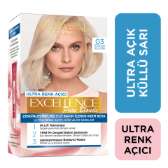 L'Oreal Paris Excellence Creme Saç Boyası 03 -  Ultra Açık Küllü Sarı