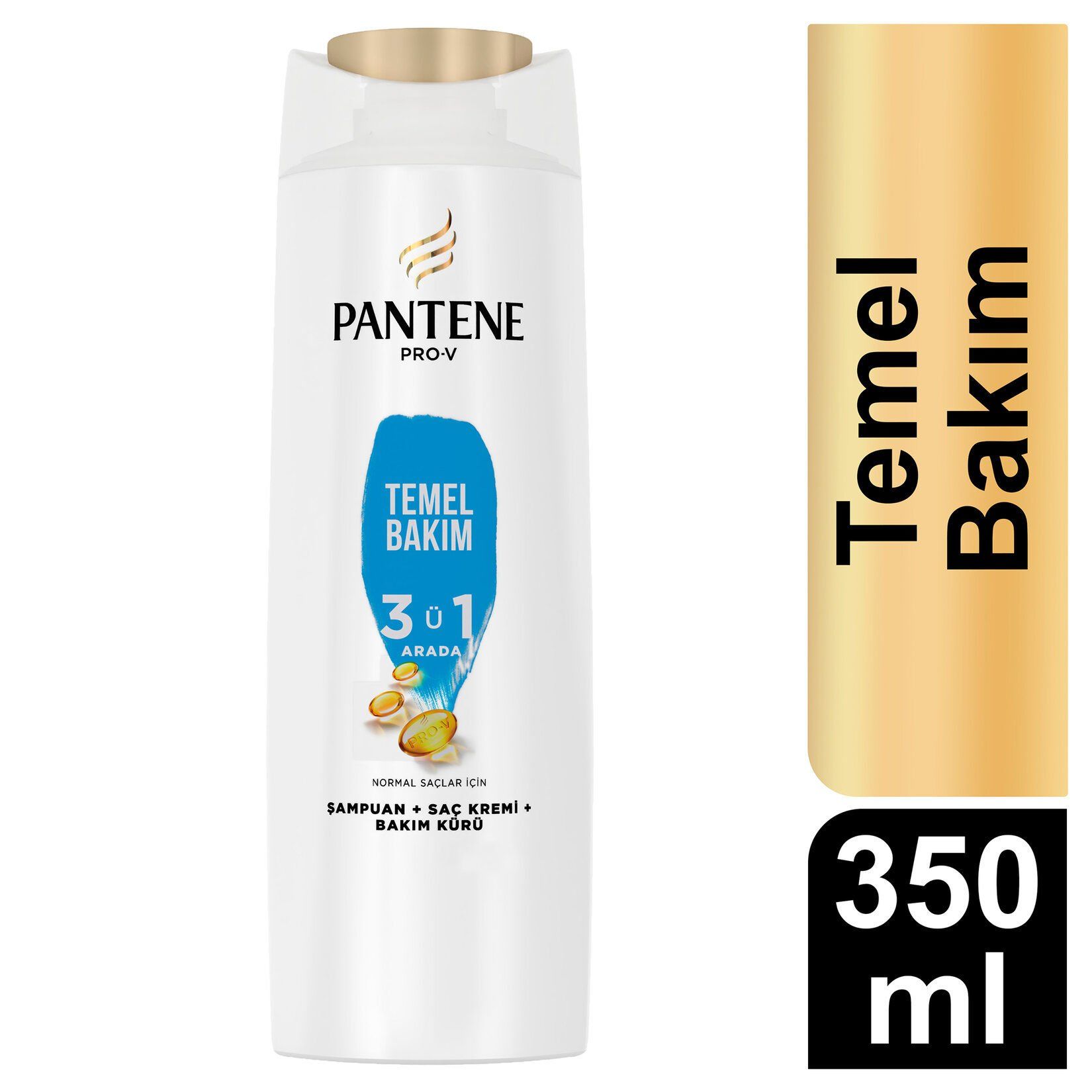 Pantene Temel Bakım 3'ü 1 Arada Şampuan 350 ml
