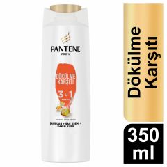 Pantene Dökülme Karşıtı 3'ü 1 Arada Şampuan 350 ml
