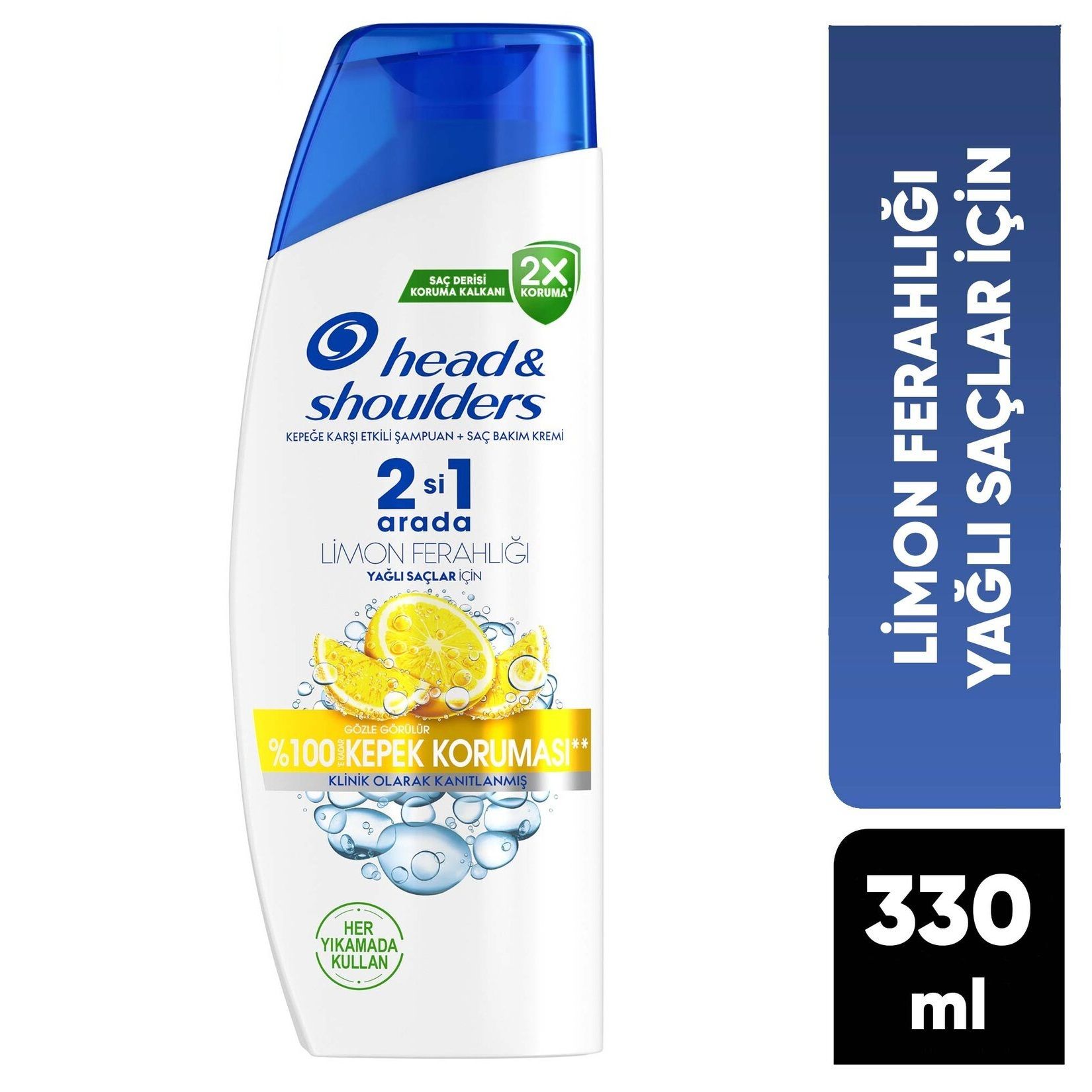 Head&Shoulders Şampuan Limon Ferahlığı 2In1 330 ml