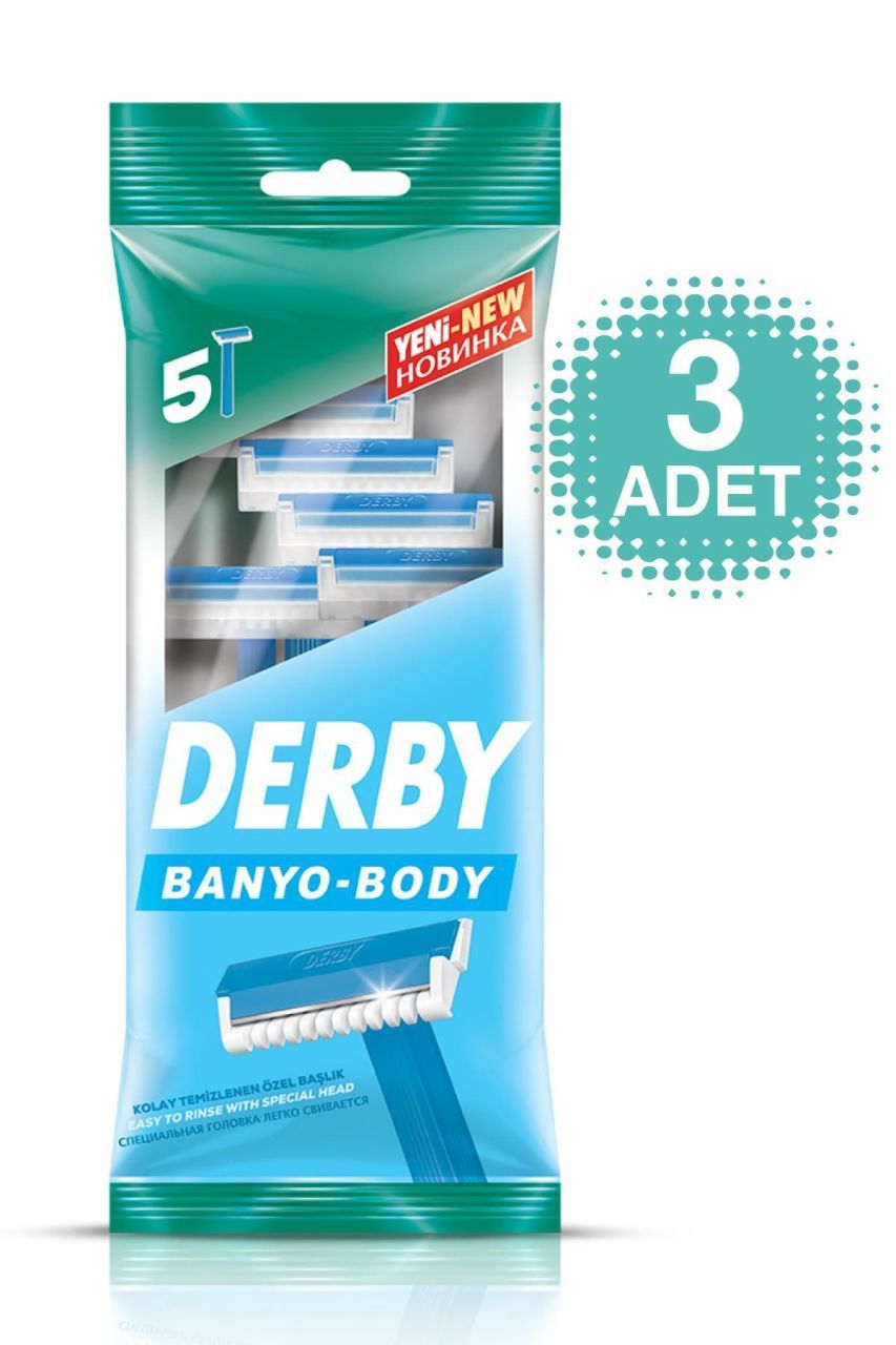 Derby Banyo 5'li Poşet x 3 Adet