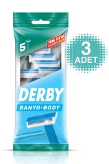 Derby Banyo 5'li Poşet x 3 Adet