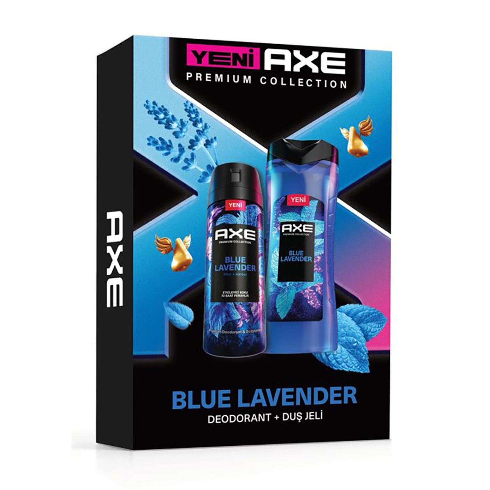 Axe Blue Lavender Deodarant 150 ml + Duş Jeli 300 ml 2'li Set