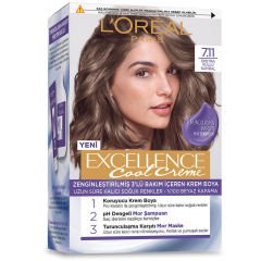 L’Oréal Paris Excellence Cool Creme Saç Boyası 7.11 - Ekstra Küllü Kumral
