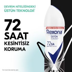Rexona Kadın Sprey Deodorant Invisible Beyaz İz Sarı Leke Karşıtı 72 Saat Kesintisiz Üstün Koruma 150 ml