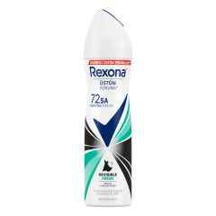 Rexona Kadın Sprey Deodorant Invisible Fresh Deep 72 Saat Kesintisiz Üstün Koruma 150 ml