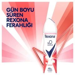 Rexona Kadın Sprey Deodorant Passion %0 Alüminyum 48 Saat Koruma 150 ml