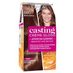 L'Oreal Paris Casting Creme Gloss Saç Boyası No:680 - Bronz Kahve