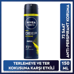 Nivea Men Deo Sprey Deep Extreme 150 ml