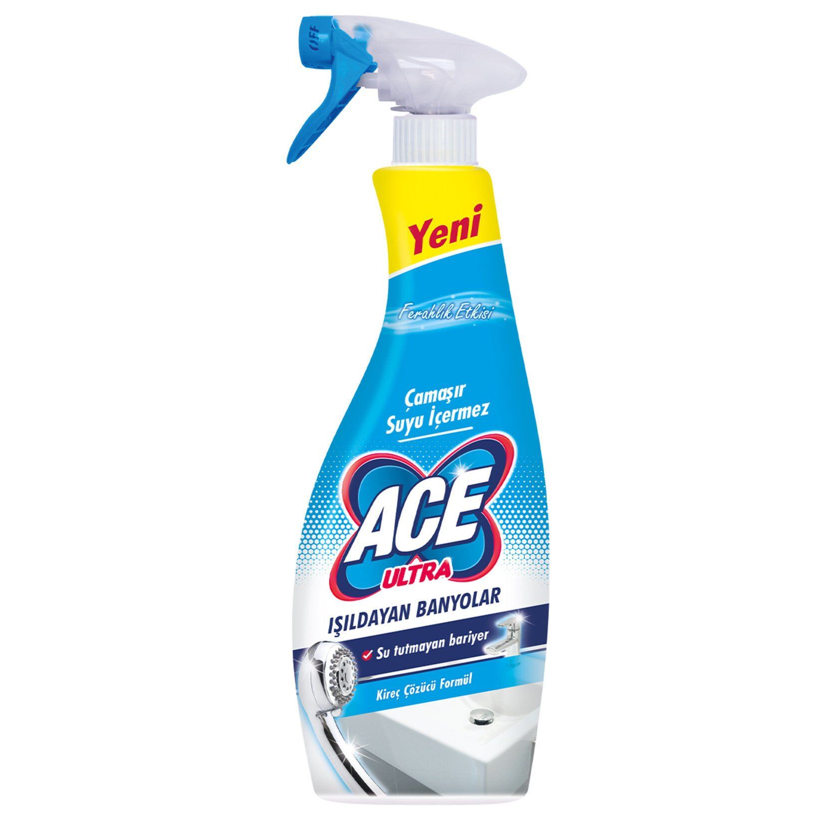Ace Çamaşır Susuz Banyo Temizleme Spreyi 700 ml
