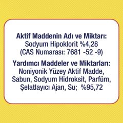 Domestos Yoğun Kıvamlı Çamaşır Suyu Limon Ferahlığı 1850 ml