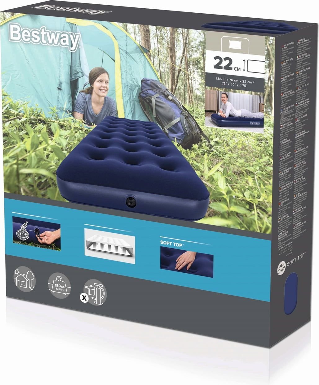 Bestway 67000 Tek Kişilik Şişme Yatak