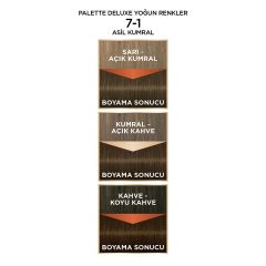 Palette Deluxe Saç Boyası Yoğun Renkler 7-1 - Asil Kumral