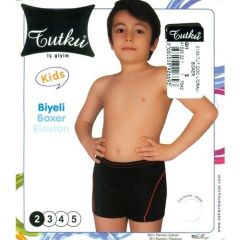 Tutku Likralı Erkek Çocuk Boxer 6'Lı Paket