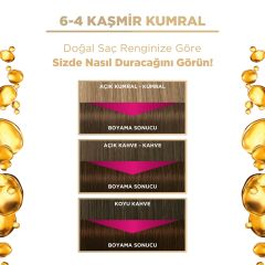 Palette Deluxe Saç Boyası Yoğun Renkler 6-4 - Kaşmir Kumral
