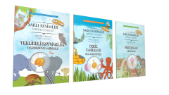 Saklı Resimler - Hayvanlar Serisi - 3 Kitap