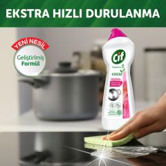 Cif Krem Yeni Nesil Yüzey Temizleyici Frezya ve Müge Çiçeği 750 ml