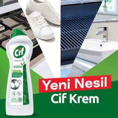 Cif Krem Yeni Nesil Yüzey Temizleyici Amonyak 750 ml