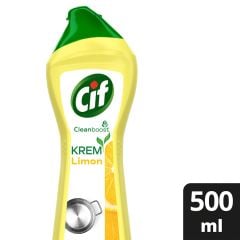 Cif Krem Yeni Nesil Yüzey Temizleyici Limon 500 ml