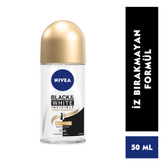 Nivea Black&White Invisible İpeksi Pürüzsüz Roll-On Kadın 50 ml