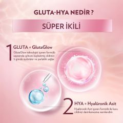 Vaseline Gluta-Hya Canlandırıcı Parlaklık Serum Etkili Vücut Losyonu 200 ml