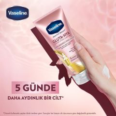 Vaseline Gluta-Hya Canlandırıcı Parlaklık Serum Etkili Vücut Losyonu 200 ml