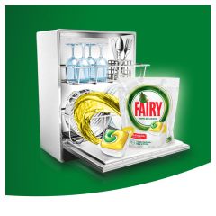 Fairy Hepsi Bir Arada Bulaşık Makinesi Deterjanı Kapsülü Limon Kokulu 100 Yıkama