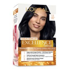 L'Oréal Paris Excellence Intense Saç Boyası 1.1 - Gece Siyahı