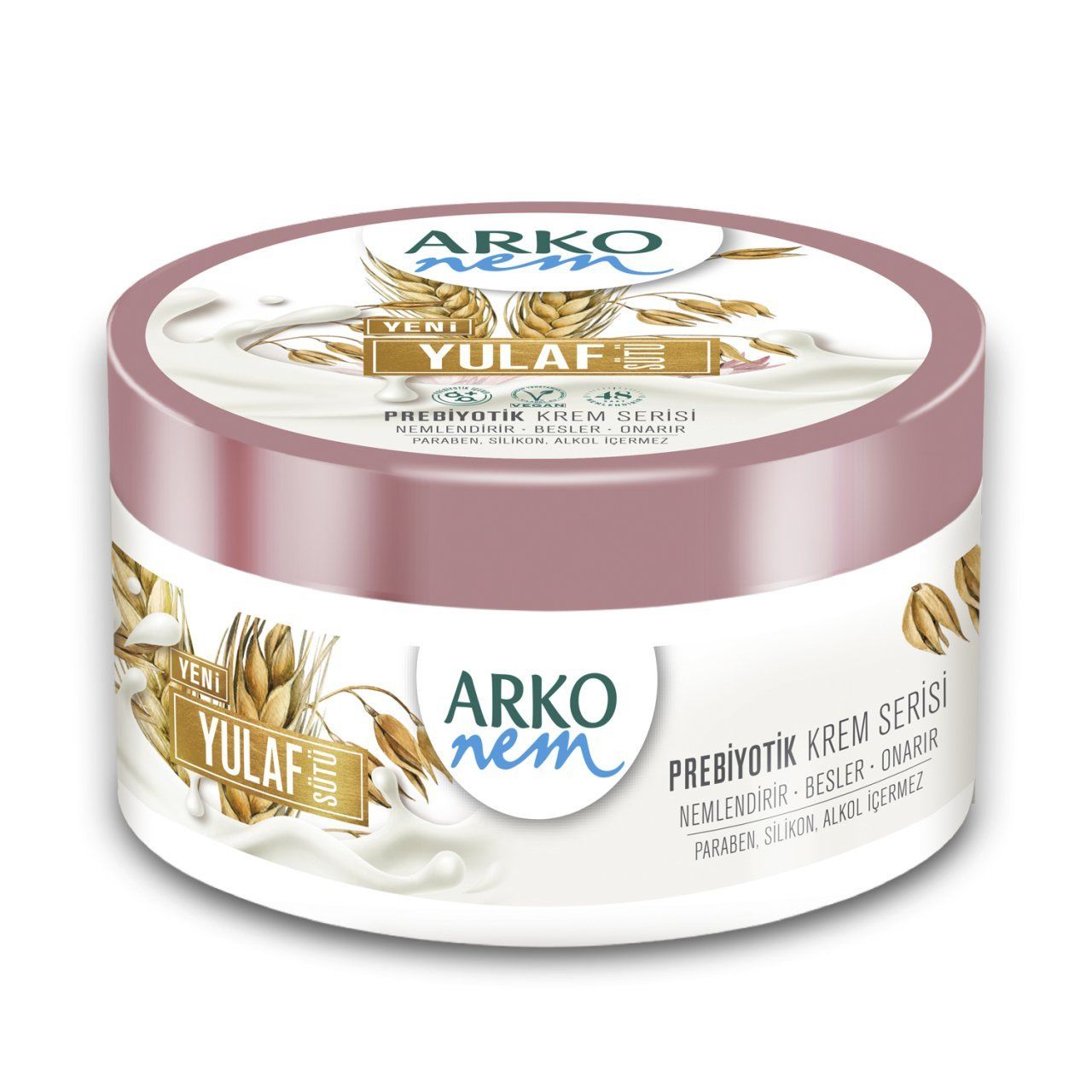 Arko Nem Prebiyotik Krem Serisi Yulaf Sütü 250 ml