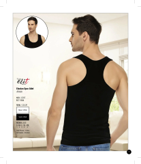 Tutku Elit 1304 Elastan Erkek Spor Atlet 3 Adet - Siyah