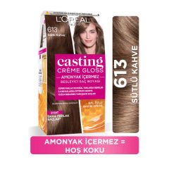 L'Oreal Paris Casting Creme Gloss Saç Boyası 613 Sütlü Kahve