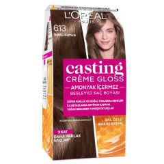 L'Oreal Paris Casting Creme Gloss Saç Boyası 613 Sütlü Kahve