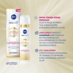 Nivea Luminous 630 Leke Karşıtı Gündüz Kremi SPF50