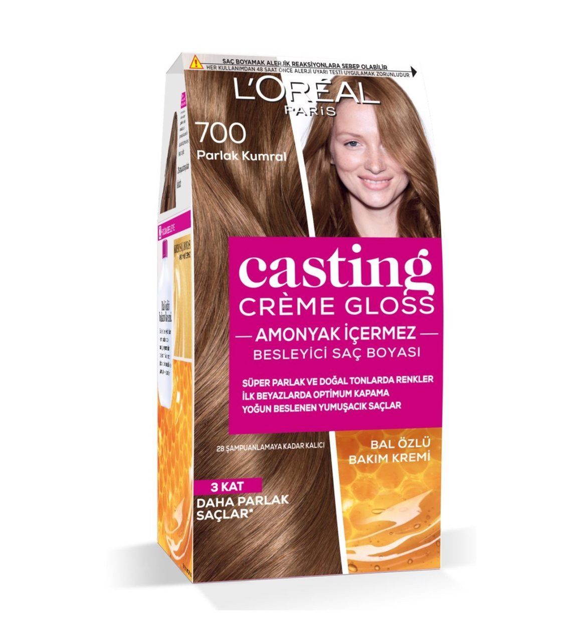 L'oreal Paris Casting Creme Gloss Saç Boyası 700 Parlak Kumral