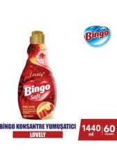 Bingo Soft Çamaşır Yumuşatıcı Konsantre 1440 ml - Lovely