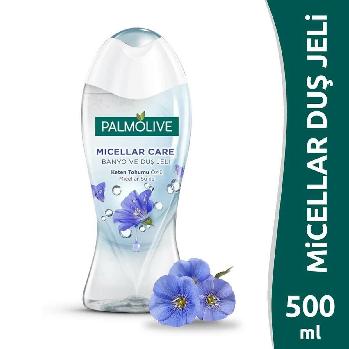 Palmolive Micellar Care Duş Jeli Keten Tohumu Özlü 500 ml