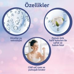 Palmolive Micellar Care Duş Jeli Pamuk Özlü 500 ml