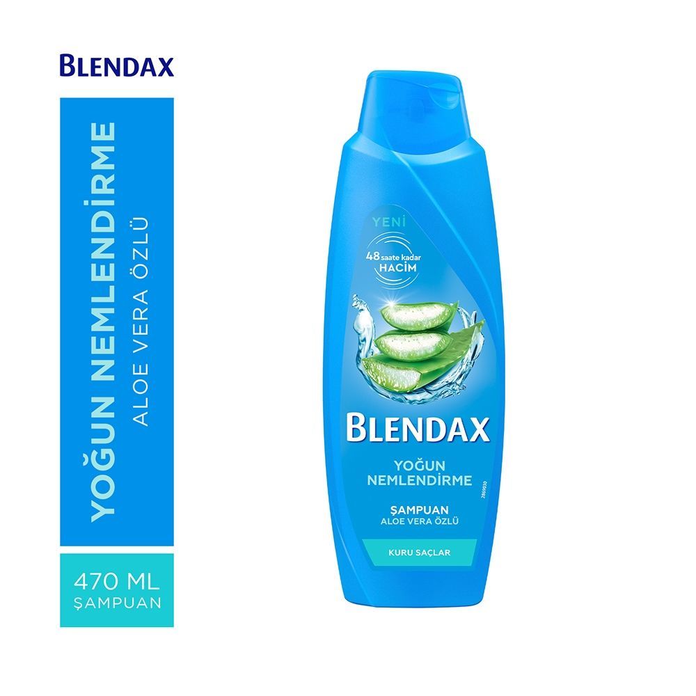 Blendax Yoğun Nemlendirme Aloe Vera Özlü Şampuan 470 ml