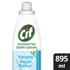 Cif Konsantre Zemin Uzmanı Fayans Beyaz Sabun 895 ml